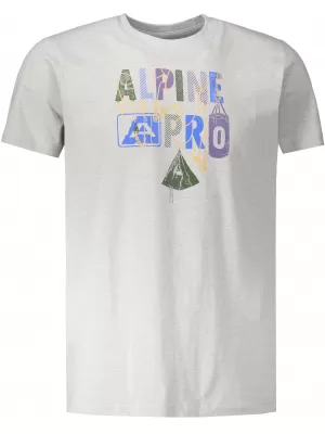 Pánske tričko ALPINE PRO ABIC 7 MTSP404 sivá