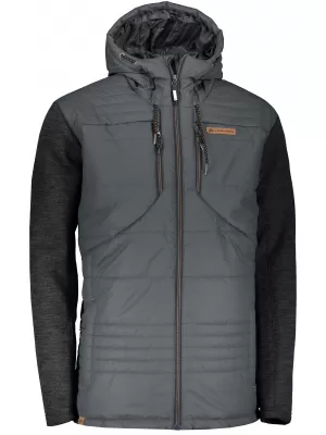 Pánska bunda ALPINE PRO NISIF MJCP360 TMAVO šedá