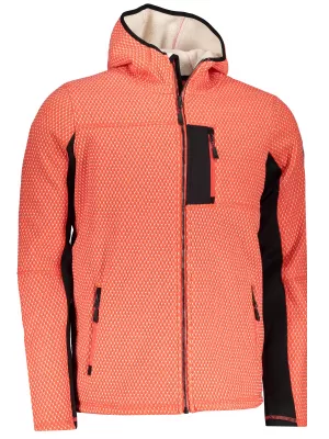 Pánsky softshellový sveter ALPINE PRO ALP MPLP067 ORANŽOVÁ