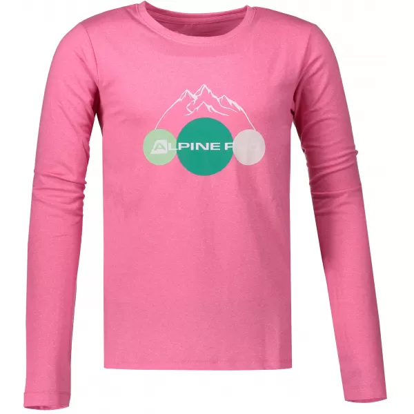  Detské tričko ALPINE PRO TEOFILO 8 KTSP200 RUŽOVÁ 