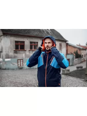 Pánska lyžiarska bunda ALPINE PRO MIKAER 3 MJCP368 TMAVO MODRÁ