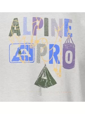 Pánske tričko ALPINE PRO ABIC 7 MTSP404 sivá