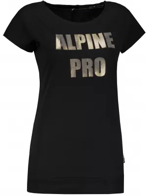 Tričko ALPINE PRO TUFFA 4 LTSP371 ČIERNY