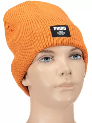 Zimná čiapka PUMA RIBBED CLASSIC BEANIE JAFFA 02170907 ORANGE