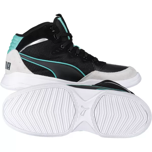  Pánske topánky PUMA PUMA RB PLAYOFF SD 37054701 PUMA BLACK/PUMA WHITE 