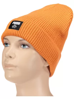 Zimná čiapka PUMA RIBBED CLASSIC BEANIE JAFFA 02170907 ORANGE