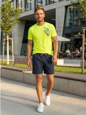Pánske šortky ALTISPORT NOLON MPAR458 MODRÁ