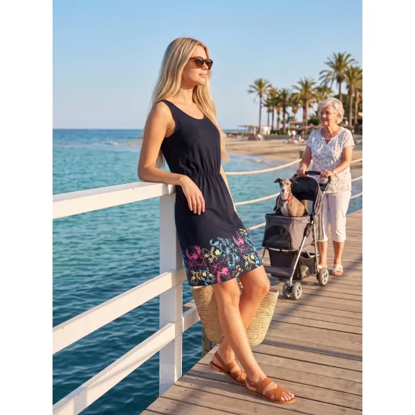  Dámske šaty ALTISPORT VEGA LSKR250 MODRÁ 
