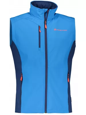 Pánska softshellová vesta ALPINE PRO ASKLEPIOS 7 MVER063 MODRÁ