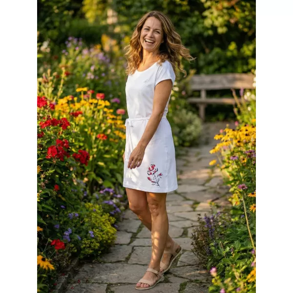  Dámske šaty ALTISPORT ALWILDA LSKR251 BIELA 