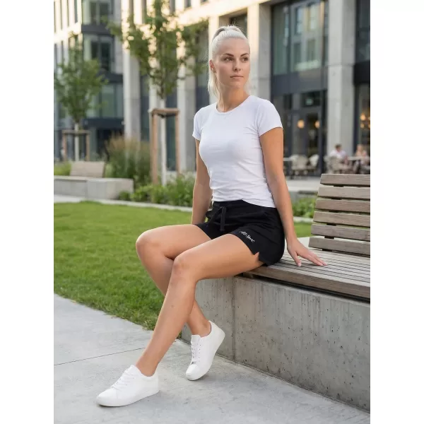  Dámske šortky ALTISPORT ARISTA LPAR425 ČIERNA 