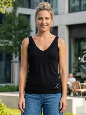 Dámske tielko ALTISPORT flavian LTSR639 ČIERNA