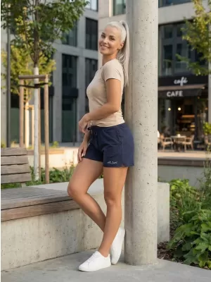 Dámske šortky ALTISPORT ARISTA LPAR425 MODRÁ