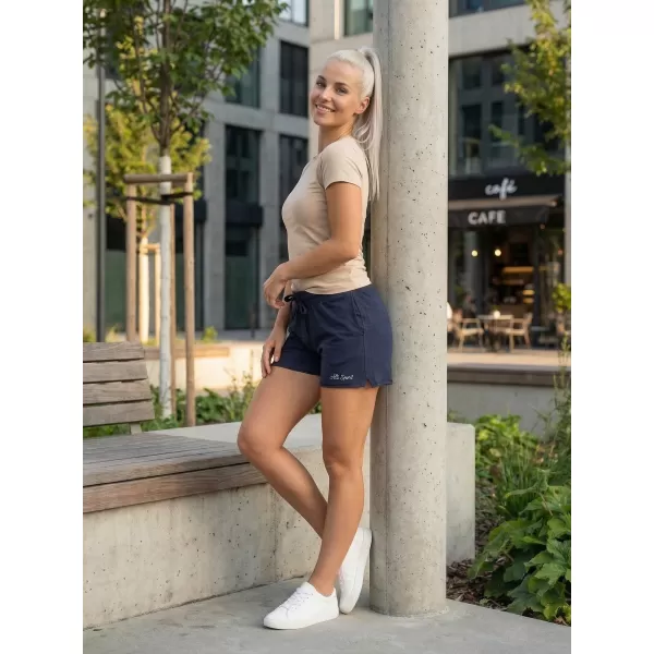 Dámske šortky ALTISPORT ARISTA LPAR425 MODRÁ 