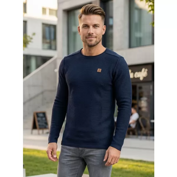  Pánsky sveter ALTISPORT quod MPLR079 MODRÁ 