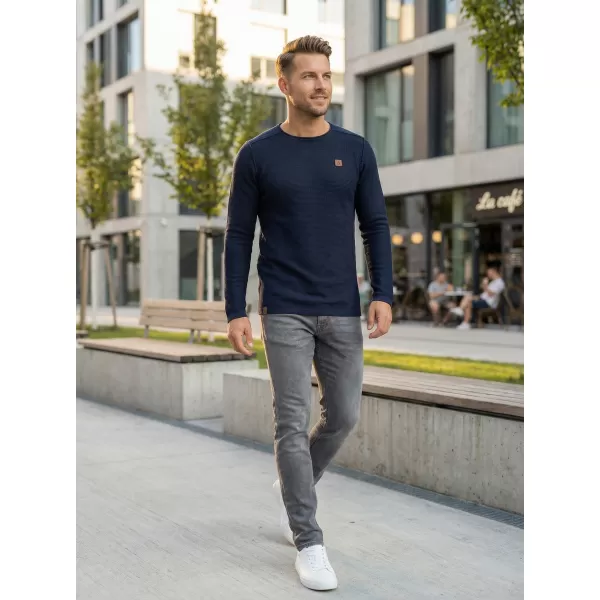  Pánsky sveter ALTISPORT quod MPLR079 MODRÁ 