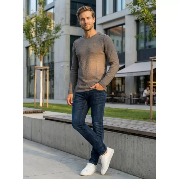  Pánsky sveter ALTISPORT quod MPLR079 ŠEDÁ 
