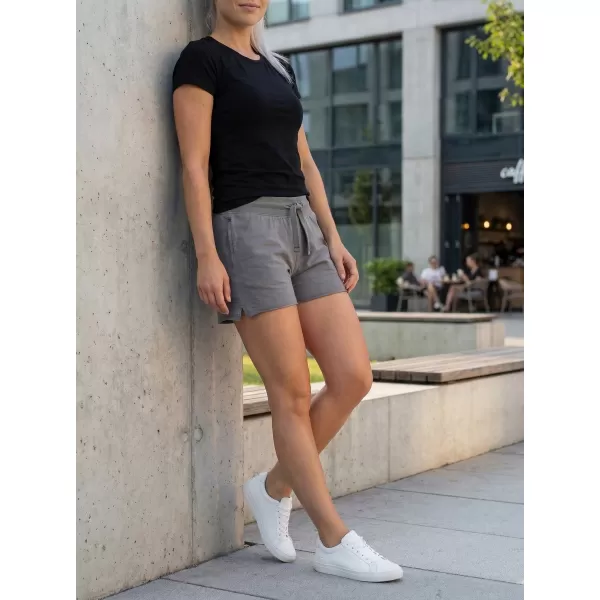  Dámske šortky ALTISPORT ARISTA LPAR425 SIVÁ 