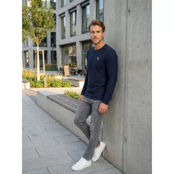  Pánsky sveter ALTISPORT quod MPLR079 MODRÁ 