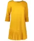 Dámske šaty NUMOCO LUCY A228-7 HORČICOVÁ