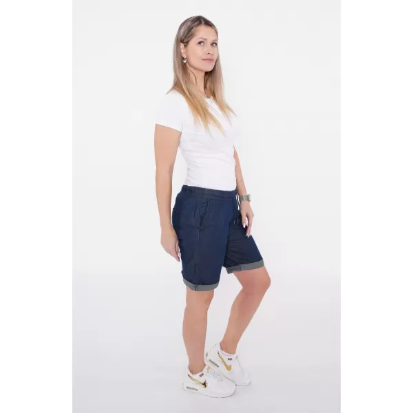  Dámske šortky ALTISPORT ALUDRA LPAR424 MODRÁ 
