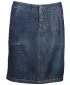 Dámska sukňa SAM 73 WZ 765 TMAVÝ DENIM