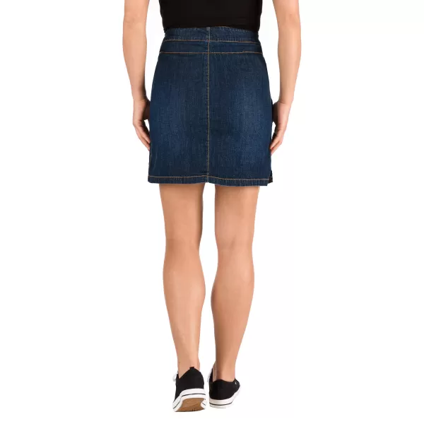  Dámska sukňa SAM 73 WZ 765 TMAVÝ DENIM 