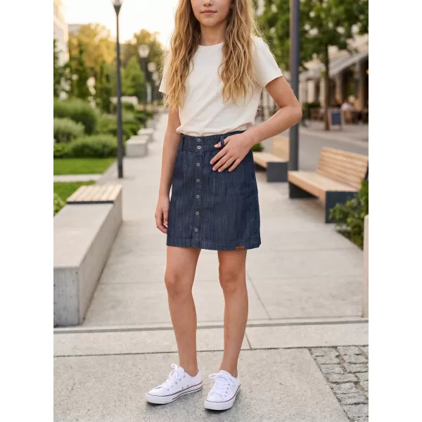  Dievčenské sukne SAM 73 GZ 521 TMAVÝ DENIM 