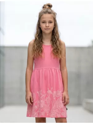Dievčenské šaty SAM 73 KSKR071 ružová