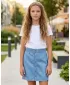 Dievčenské sukne SAM 73 GZ 521 SVETLÝ DENIM