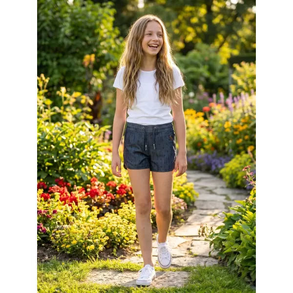  Dievčenské šortky SAM 73 GS 525 TMAVÝ DENIM 