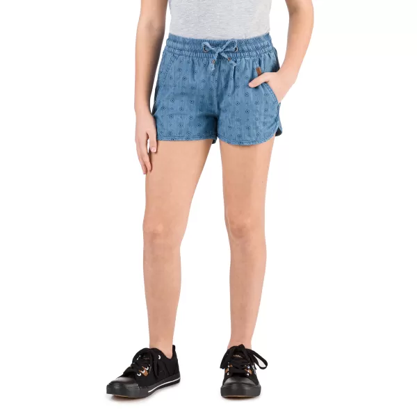  Dievčenské šortky SAM 73 GS 525 SVETLÝ DENIM 
