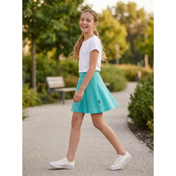  Dievčenské sukne SAM 73 GZ 522 ZELENÁ NEON 