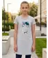 Dievčenské šaty SAM 73 KSKR069 SVETLO šedá