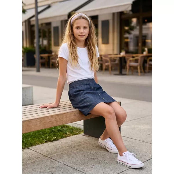  Dievčenské sukne SAM 73 GZ 521 TMAVÝ DENIM 