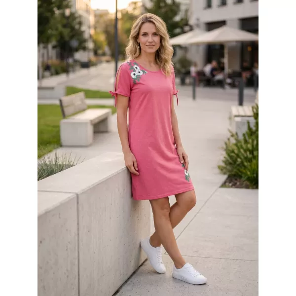  Dámske šaty SAM 73 WZ 773 ružová 
