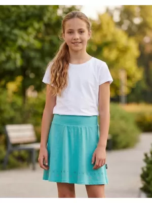 Dievčenské sukne SAM 73 GZ 522 ZELENÁ NEON
