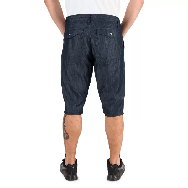 Pánske šortky SAM 73 MS 736 TMAVÝ DENIM 