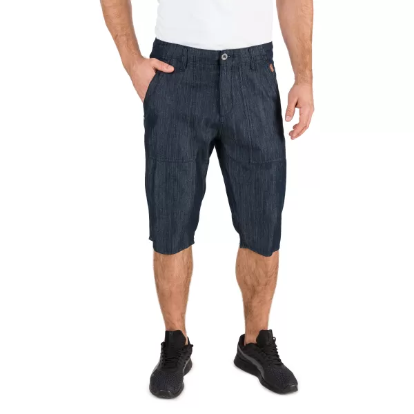  Pánske šortky SAM 73 MS 736 TMAVÝ DENIM 