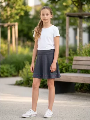 Dievčenské sukne SAM 73 GZ 522 TMAVO modrá