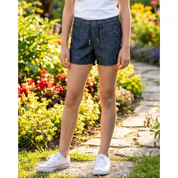  Dievčenské šortky SAM 73 GS 525 TMAVÝ DENIM 