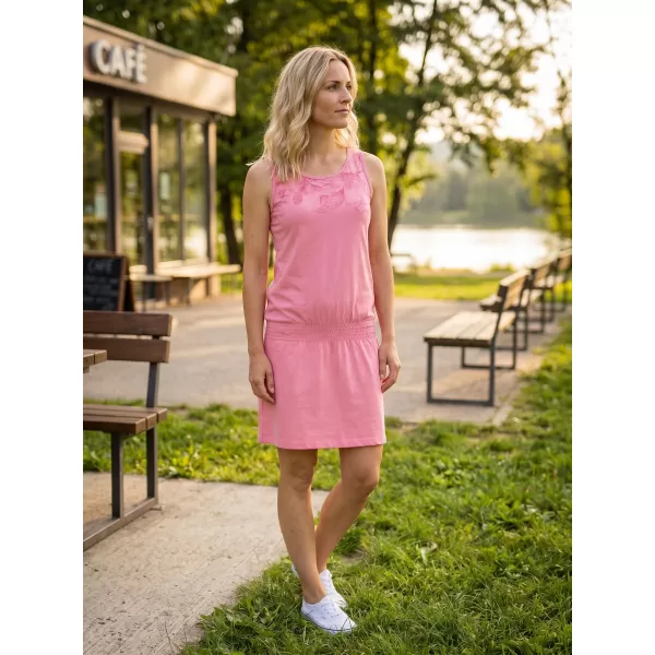  Dámske šaty SAM 73 LSKR278 ružová 