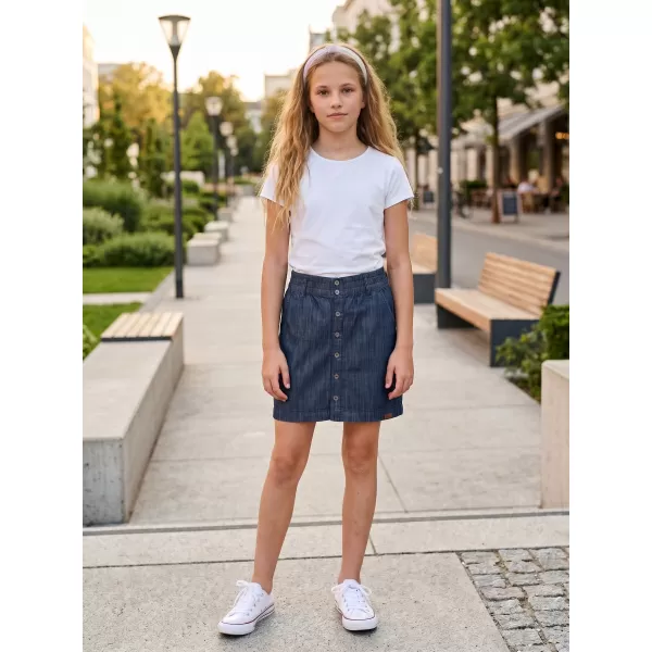  Dievčenské sukne SAM 73 GZ 521 TMAVÝ DENIM 