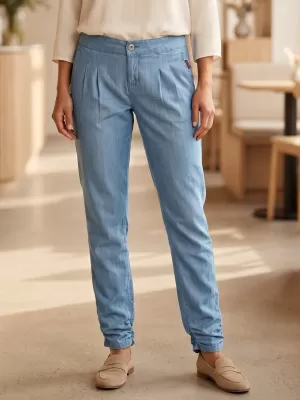 Dámske nohavice SAM 73 WK 755 SVETLÝ DENIM
