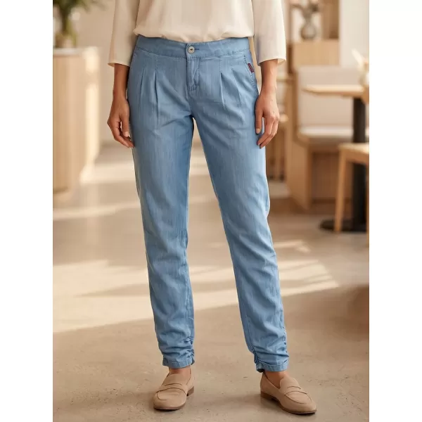  Dámske nohavice SAM 73 WK 755 SVETLÝ DENIM 