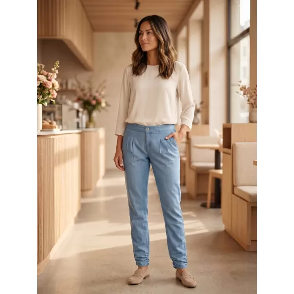  Dámske nohavice SAM 73 WK 755 SVETLÝ DENIM 