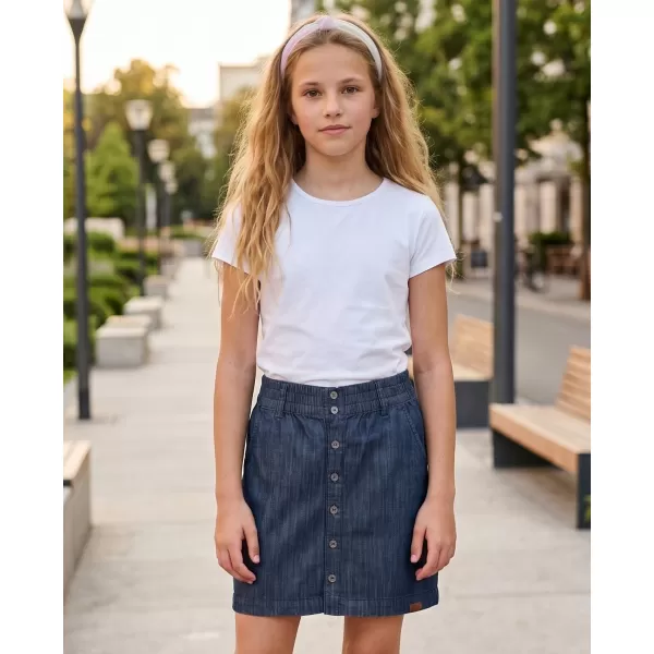  Dievčenské sukne SAM 73 GZ 521 TMAVÝ DENIM 