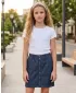 Dievčenské sukne SAM 73 GZ 521 TMAVÝ DENIM