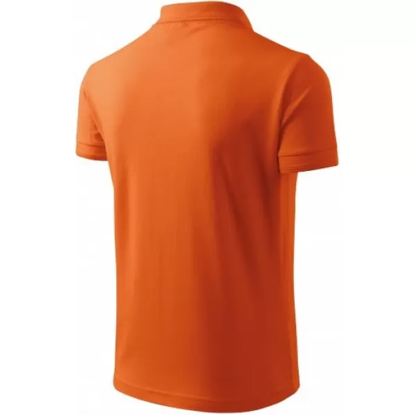  Pánske tričko s golierom MALFINI PIQUE POLO 203 ORANŽOVÁ 