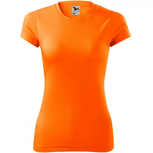  Dámske funkčné tričko MALFINI FANTASY 140 NEON ORANGE 
